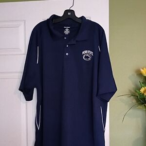 Penn State Navy Blue Men's Golf Shirt X L